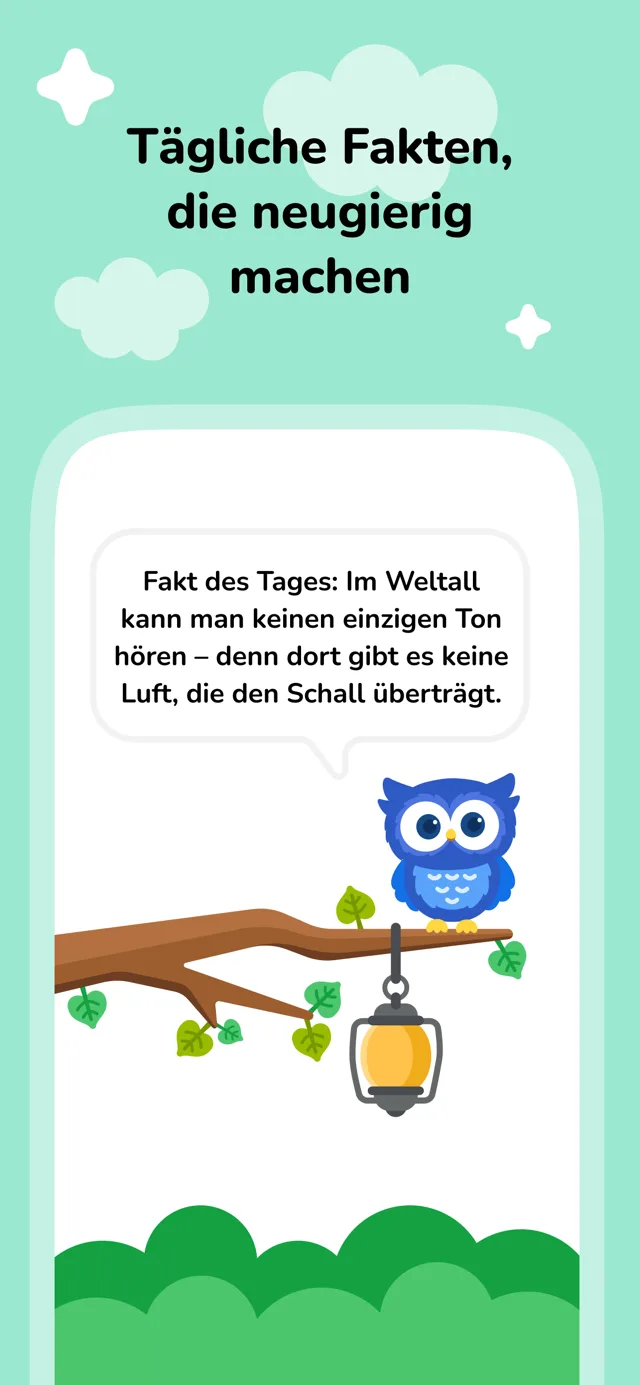 Tägliche Fakten, die neugierig machen