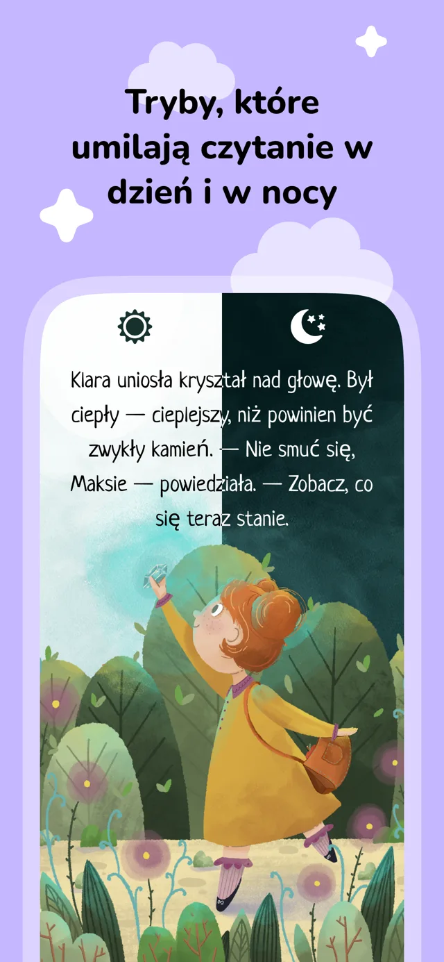 Tryby, które umilają czytanie w dzień i w nocy