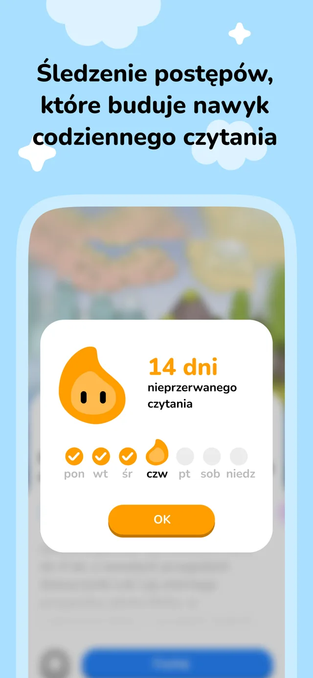 Śledzenie postępów, które buduje nawyk codziennego czytania