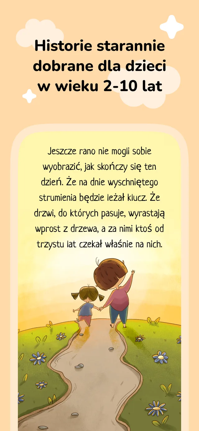 Historie starannie dobrane dla dzieci w wieku 2–10 lat