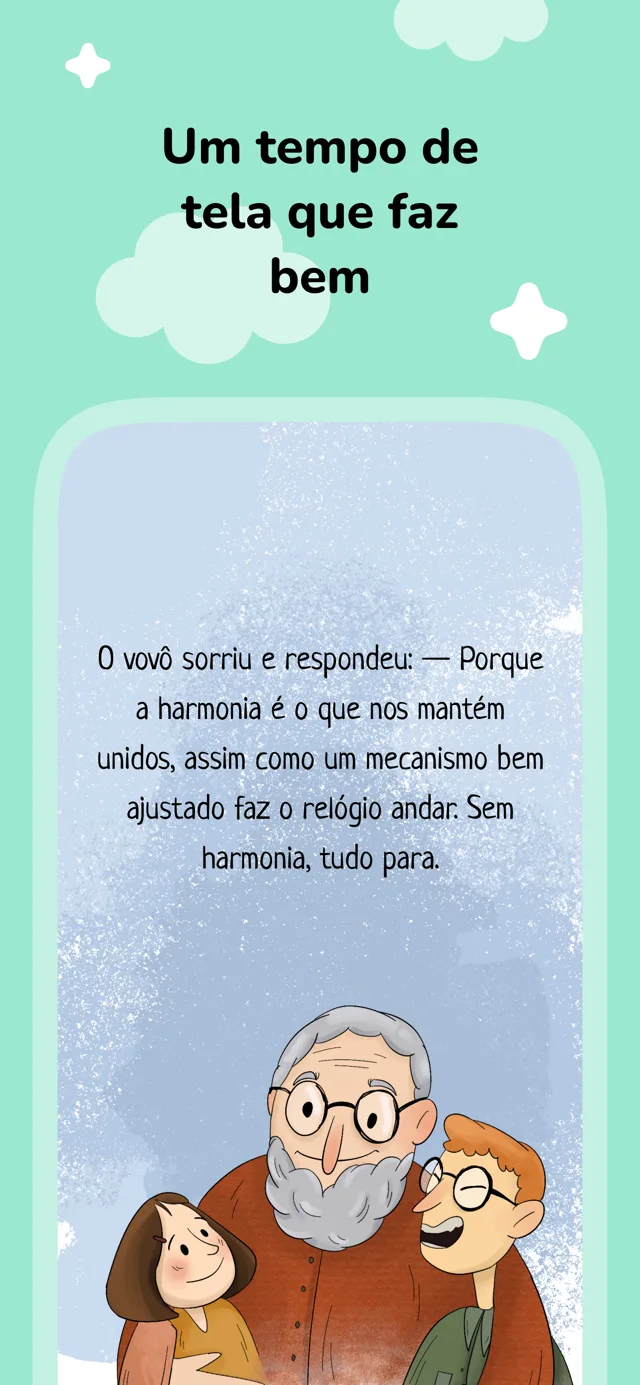 Um tempo de tela que faz bem