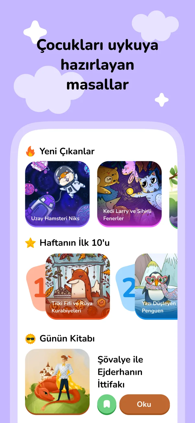 Çocukları uykuya hazırlayan masallar