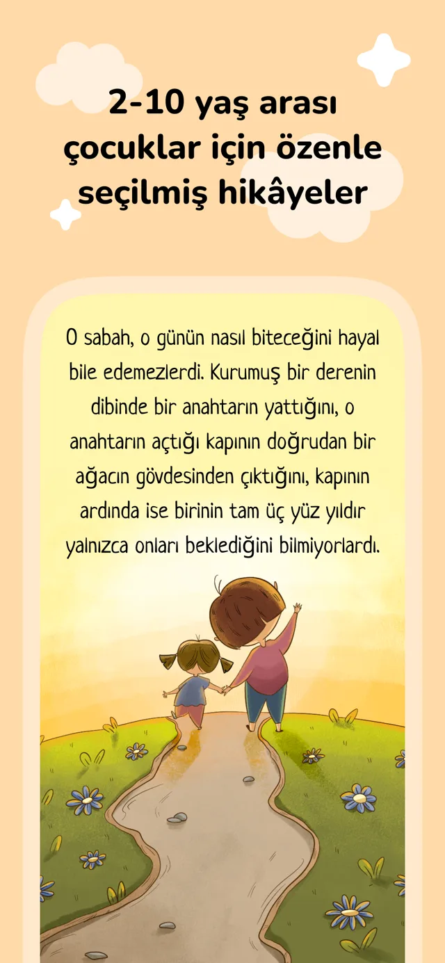 2–10 yaş arası çocuklar için özenle seçilmiş hikâyeler