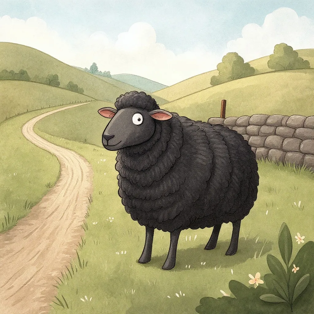 Baa, baa, black sheep, Have you any wool?