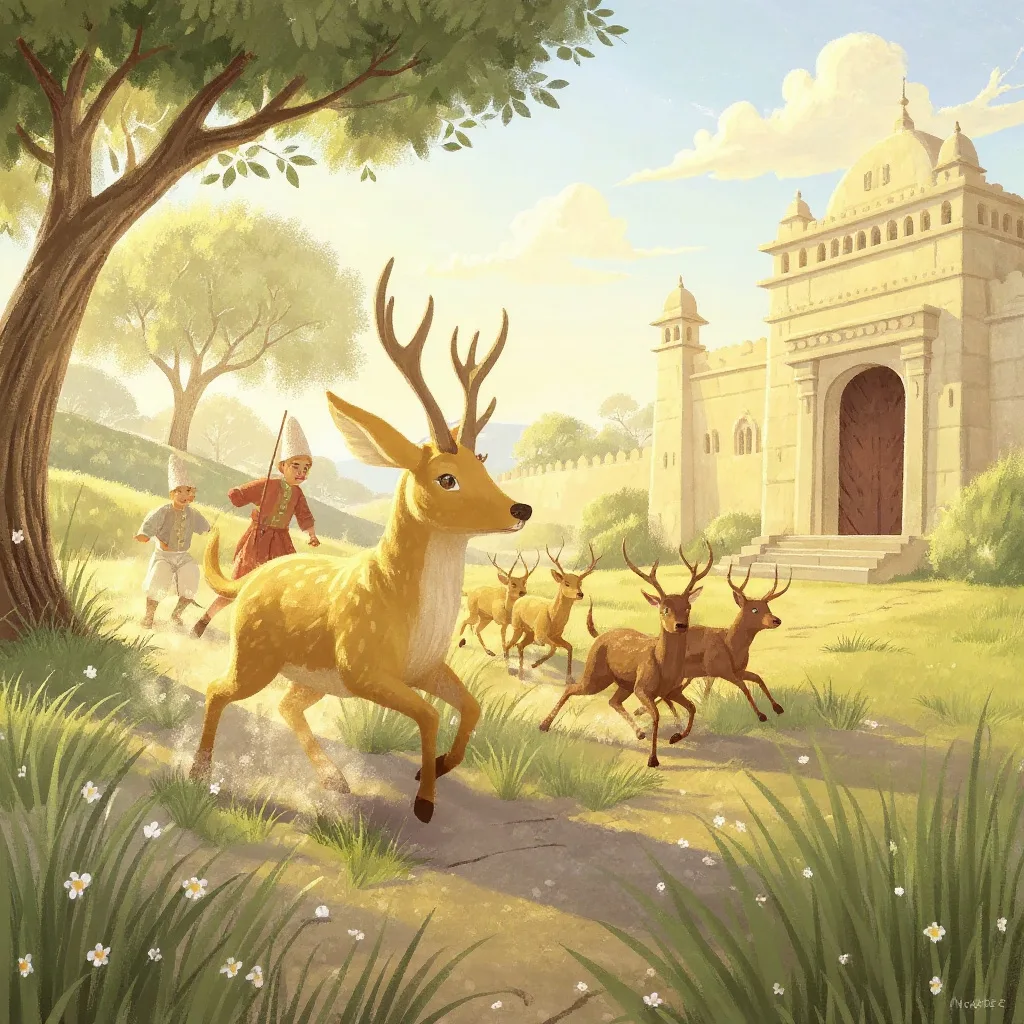 The king of the city hunted there every day, and every day his men drove the whole park and a great many deer were killed or…