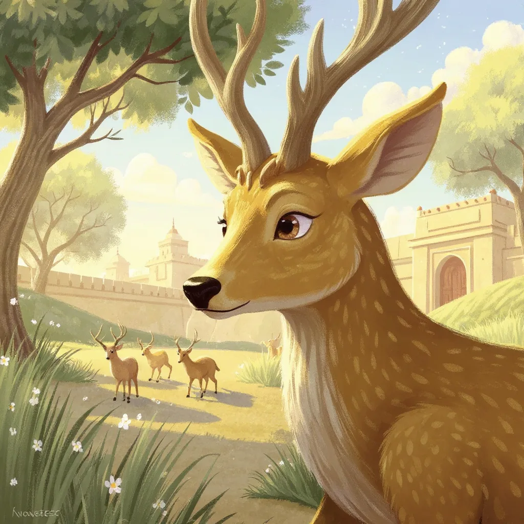 «There is an order,» said the Branch deer.