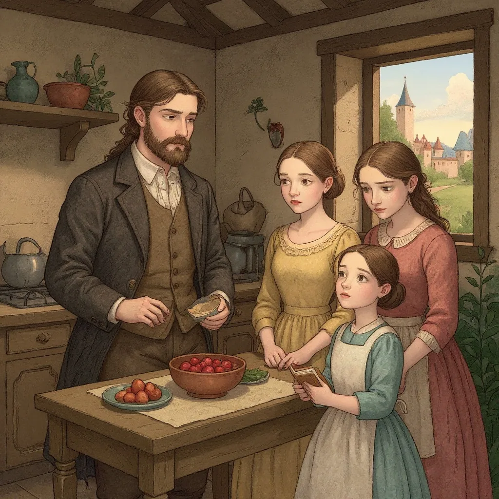 A merchant had three daughters.