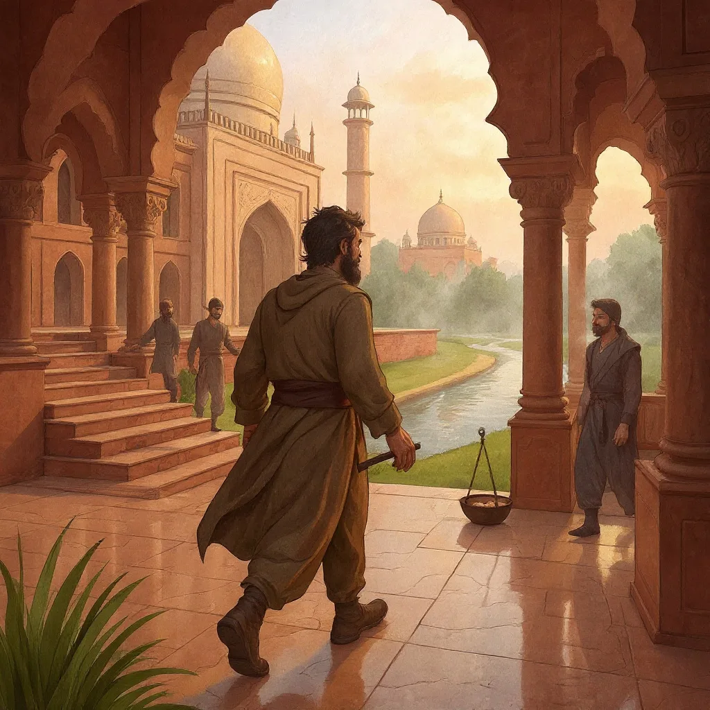 Birbal did not come to court the next day, or the day after.