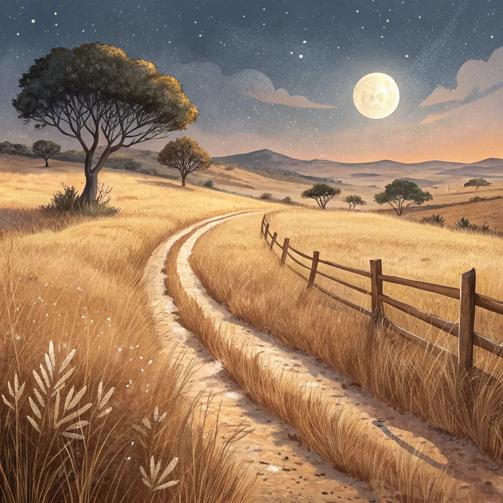 — Ele guarda o campo — disse o avô.