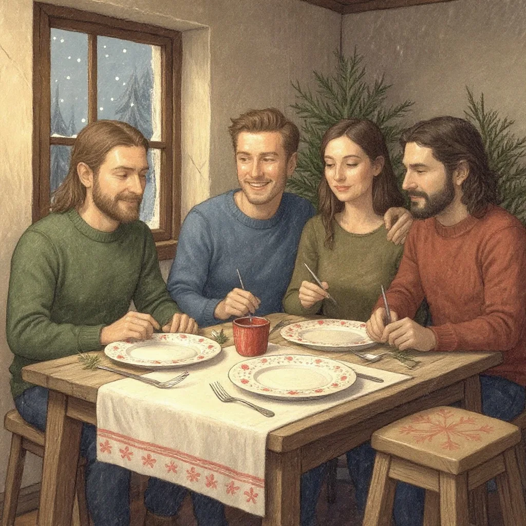 En casa de Sofía la mesa de Nochebuena se ponía siempre con un sitio de más.