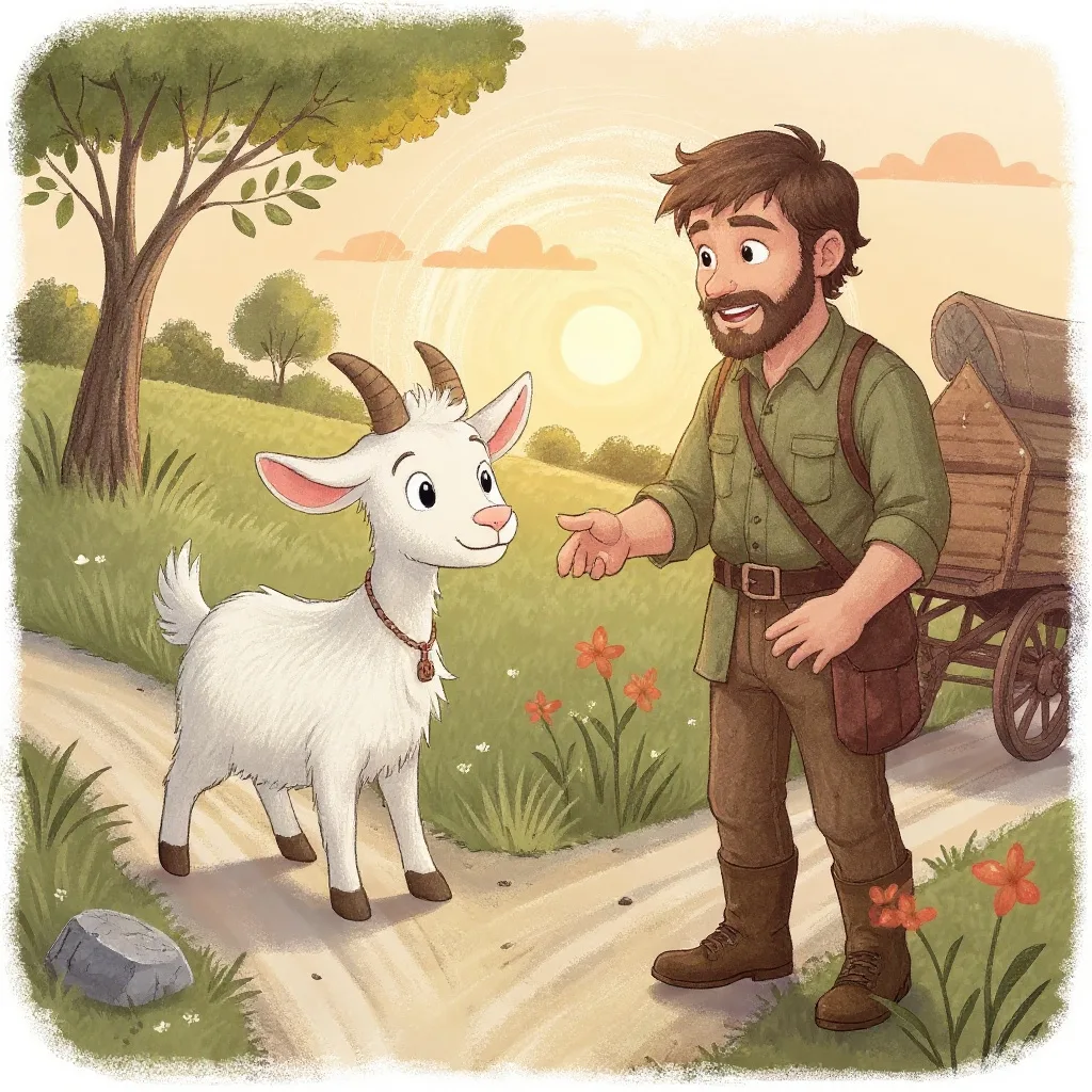 Fue primero a lo largo del río, después por los campos, después por el bosque, y preguntaba a todo el que se encontraba.
