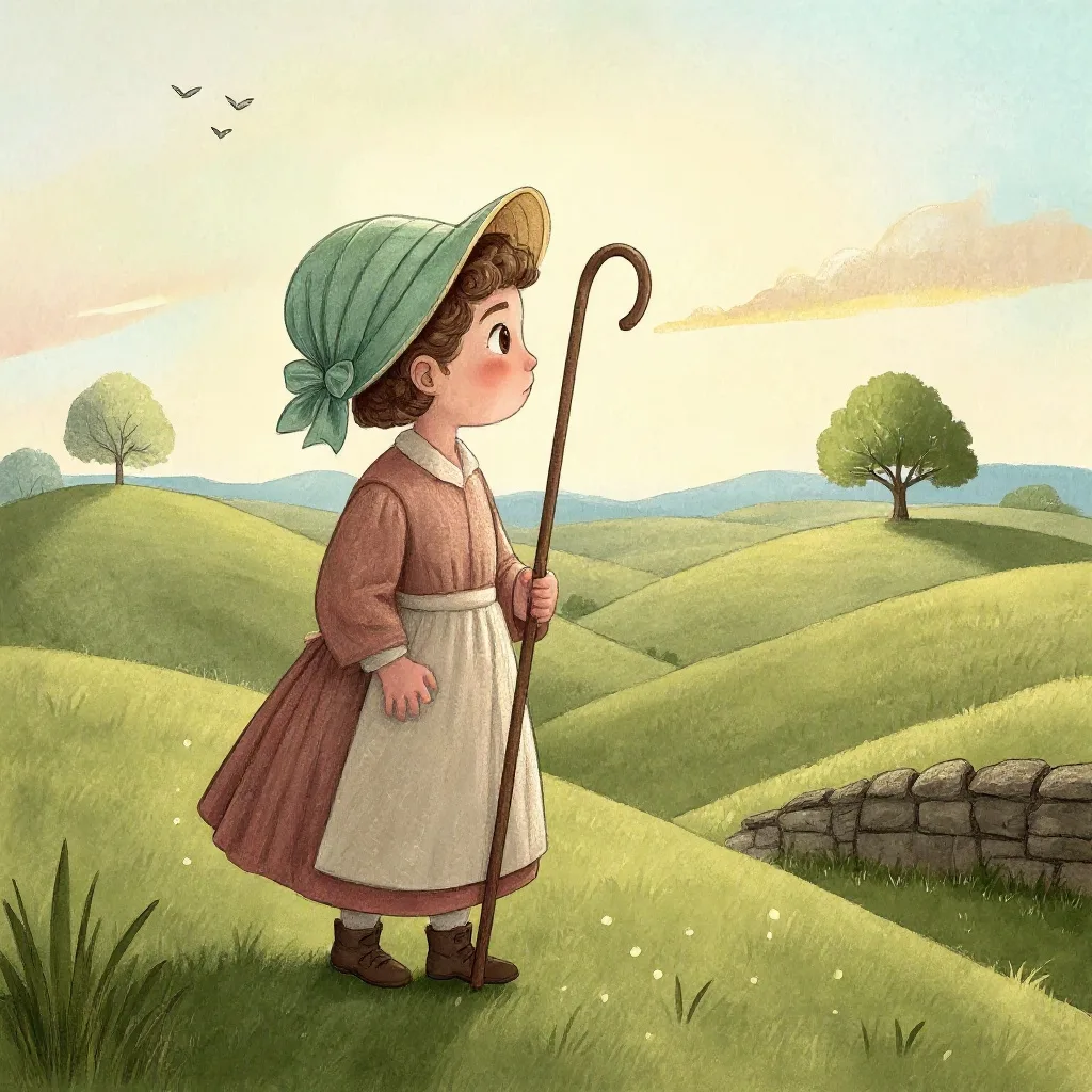 Little Bo-Peep has lost her sheep, And can't tell where to find them; Leave them alone, and they'll come home, And bring…