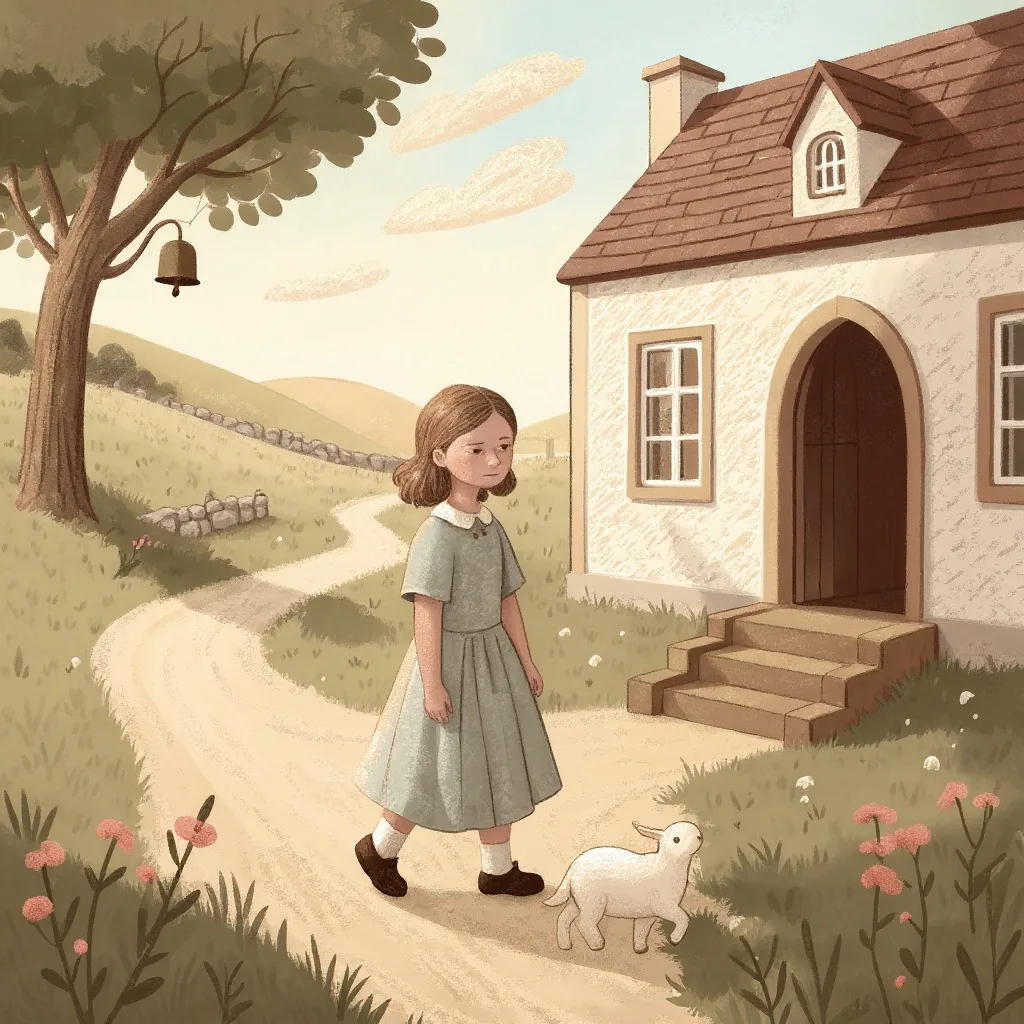 And so the teacher turned it out, But still it lingered near, And waited patiently about Till Mary did appear.