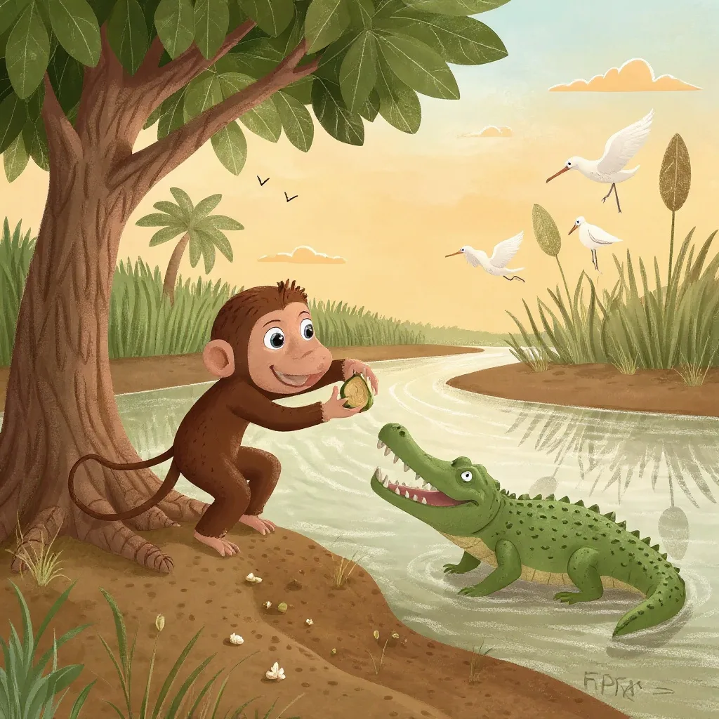 The crocodile had never tasted anything like it.