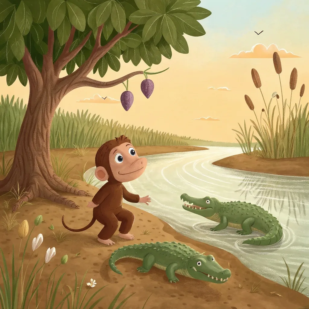 The crocodile said no.
