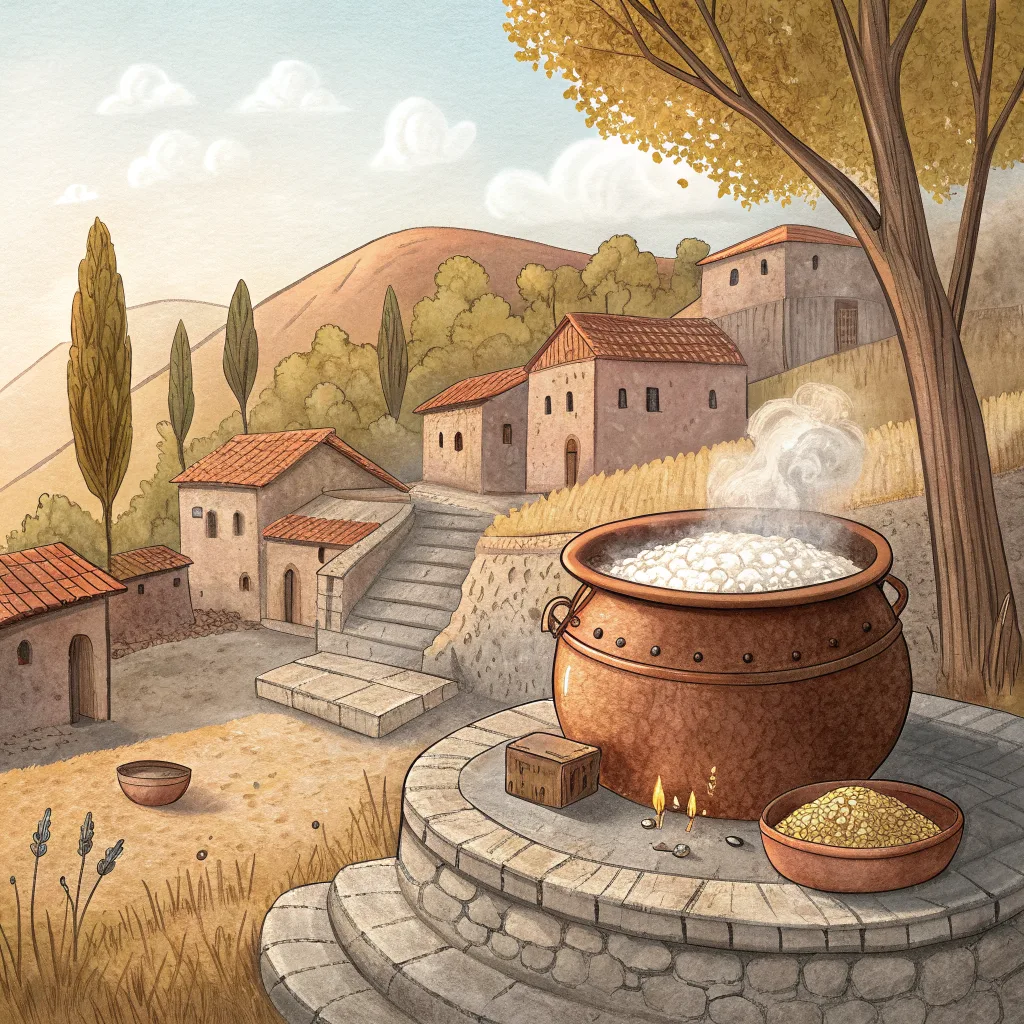 Komşusu duraksamış. Kazan yeniymiş, pahalıymış ve ödünç verilen şeyin nasıl geri geldiğini herkes bilirmiş: ya isli, ya…
