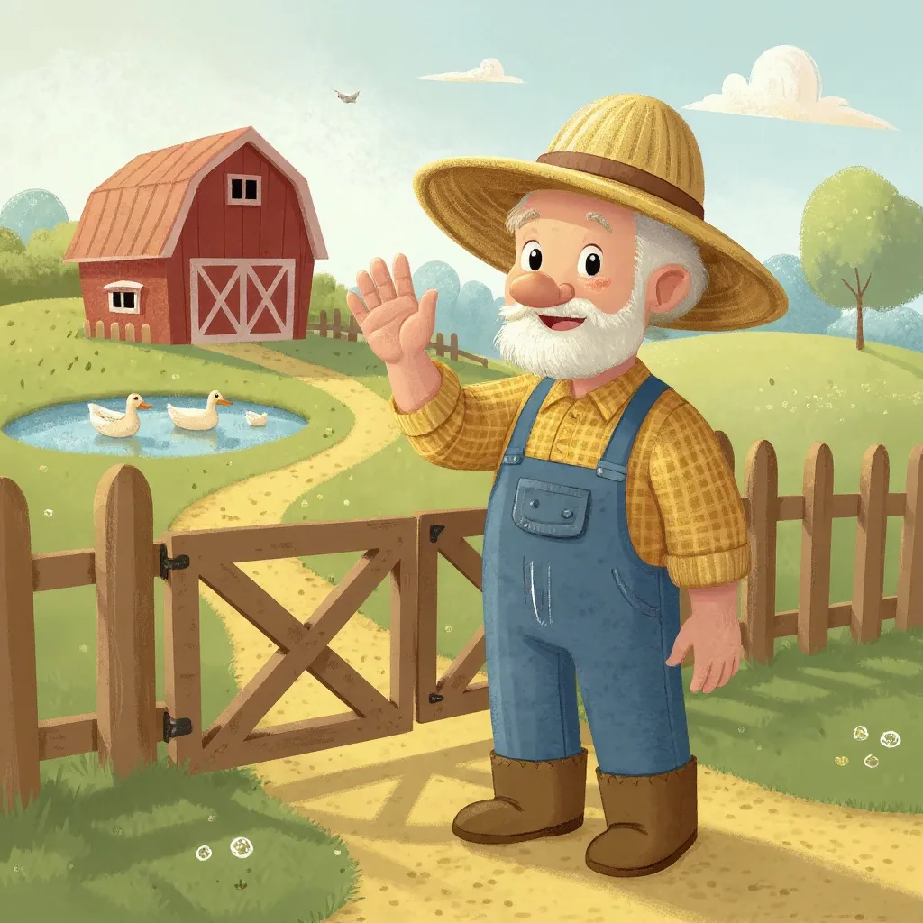 Old MacDonald had a farm, E-I-E-I-O.