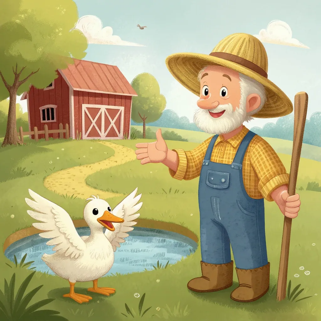 And on that farm he had a duck, E-I-E-I-O.