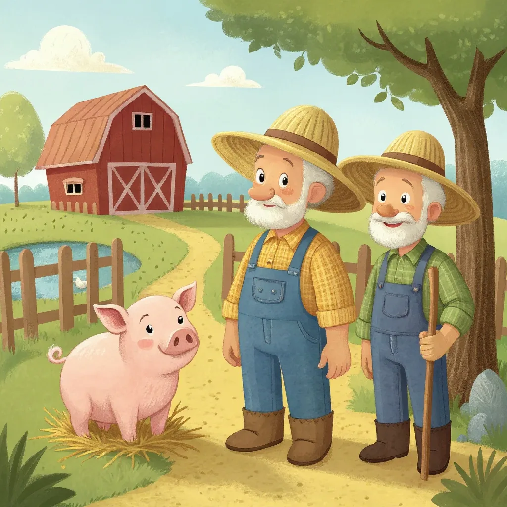 And on that farm he had a pig, E-I-E-I-O.