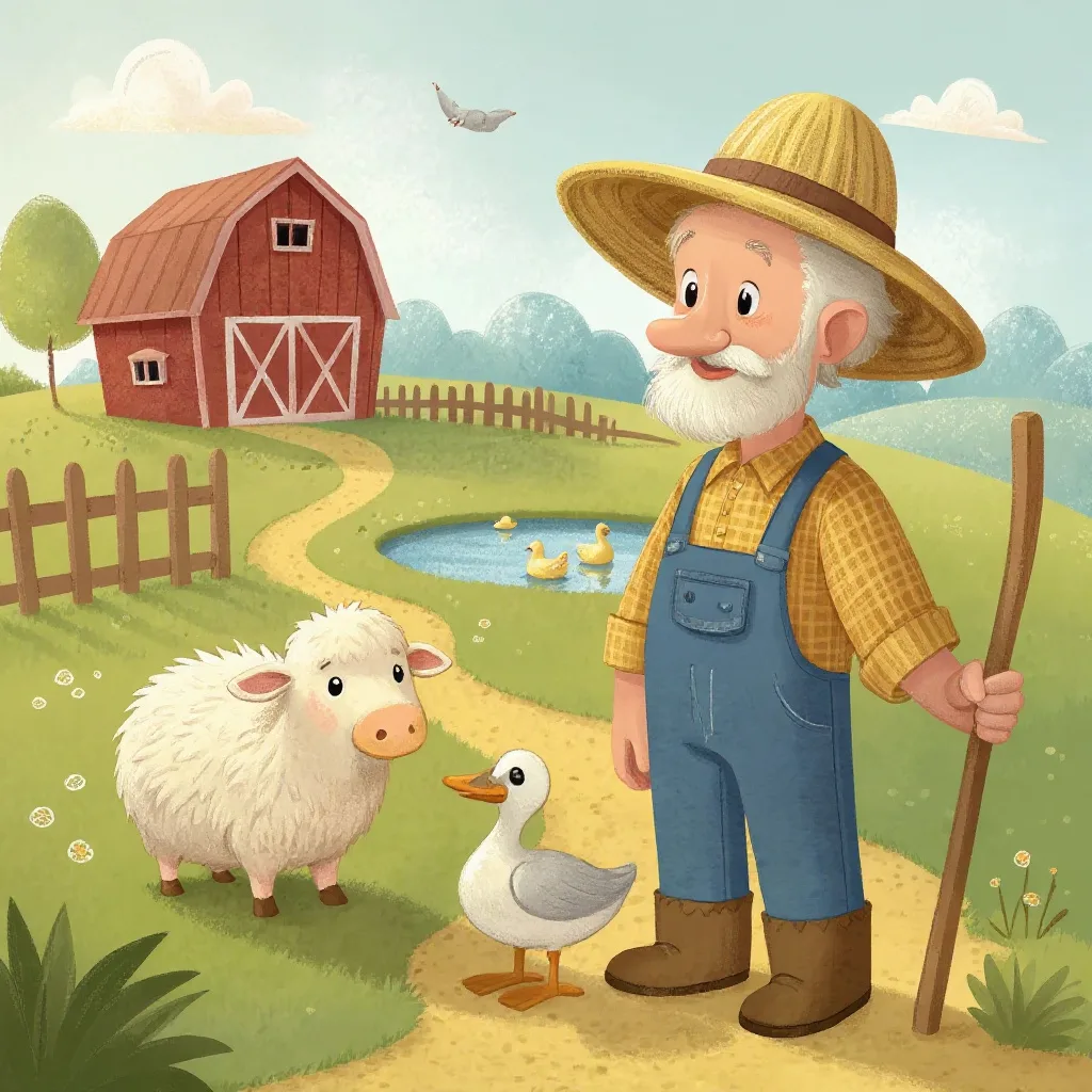 And on that farm he had a sheep, E-I-E-I-O.