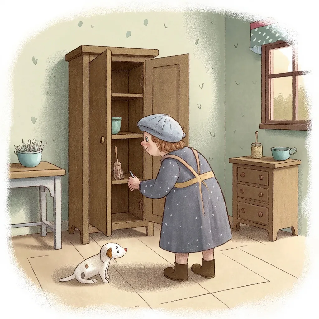 Old Mother Hubbard Went to the cupboard, To give the poor dog a bone; But when she came there The cupboard was bare, And so…