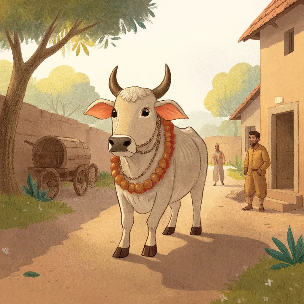 The ox did not move. He stood in the harness with his feet planted and did not shift one cart's width, and the man lost his…
