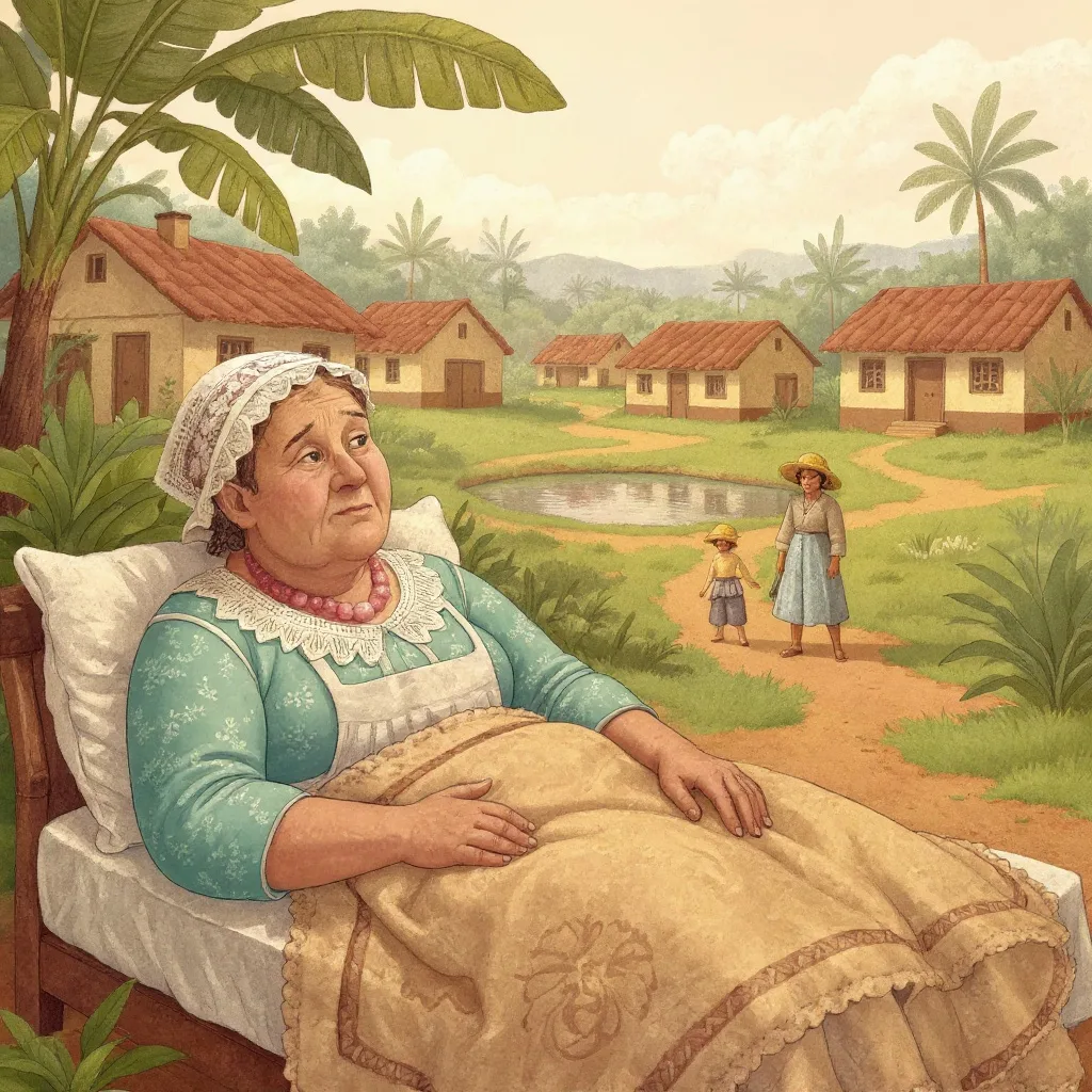 Nunca tuvo en qué sentarse Sino sillas y sofás Con banquitos y cojines Y resorte al espaldar Ni otra cama que una grande Más…