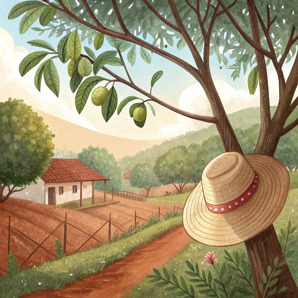 — É saci — disse dona Benta, e continuou descascando mandioca, porque não era a primeira vez na vida dela.