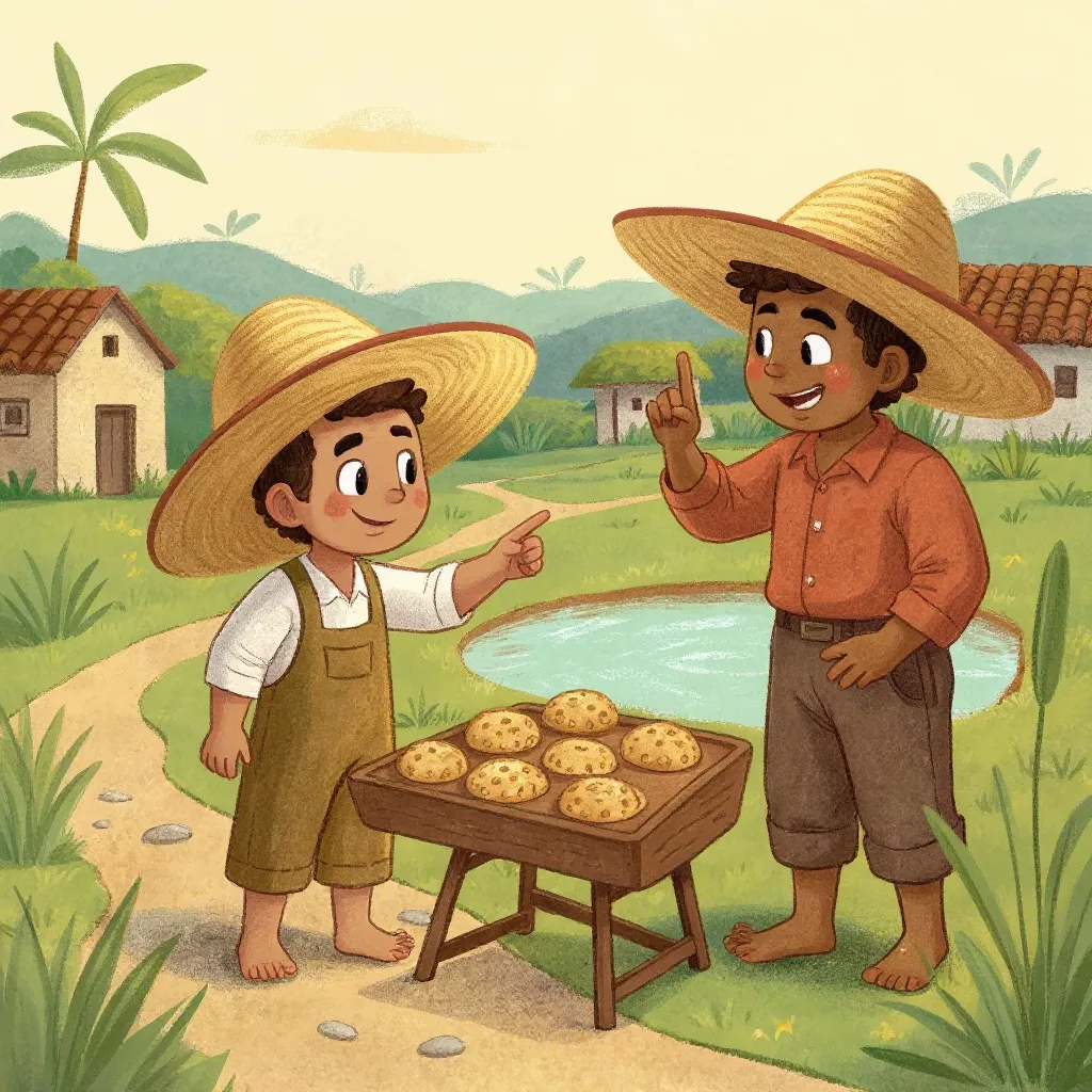 Simón el bobito llamó al pastelero: ¡a ver los pasteles, los quiero probar!
