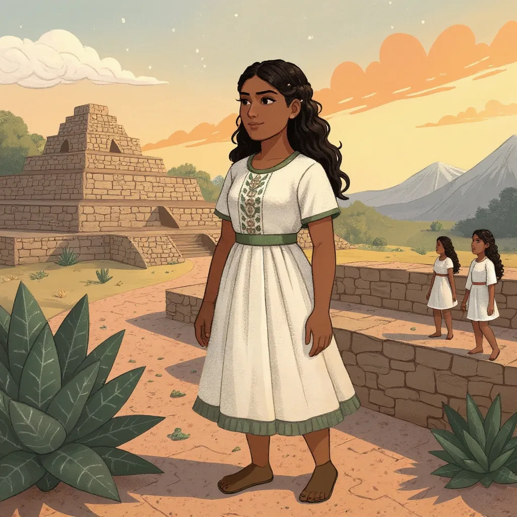 Hace mucho tiempo, cuando en aquel valle había un reino, el rey tenía una hija que se llamaba Iztaccíhuatl.