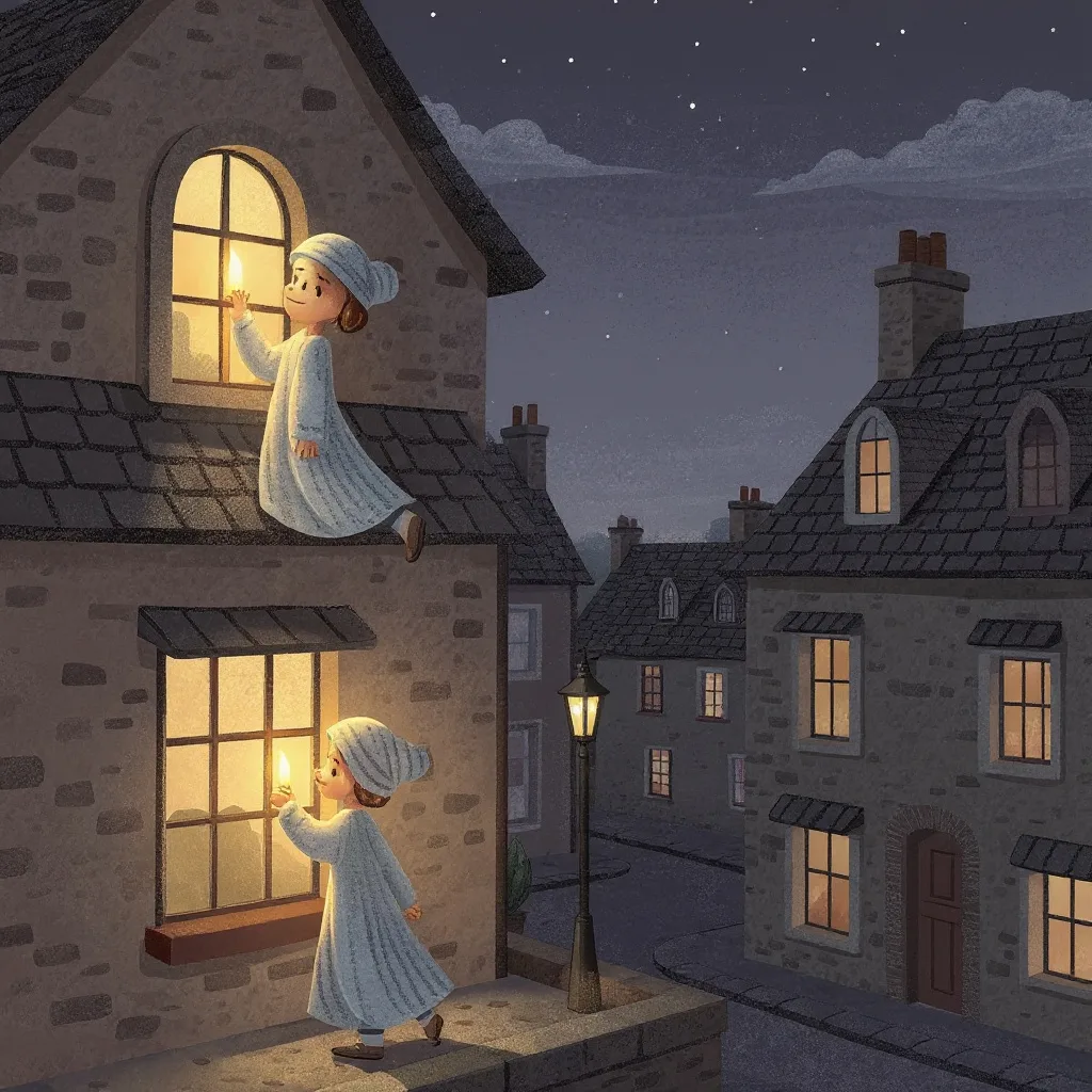 Tapping at the window, crying at the lock, «Are the children in their beds?