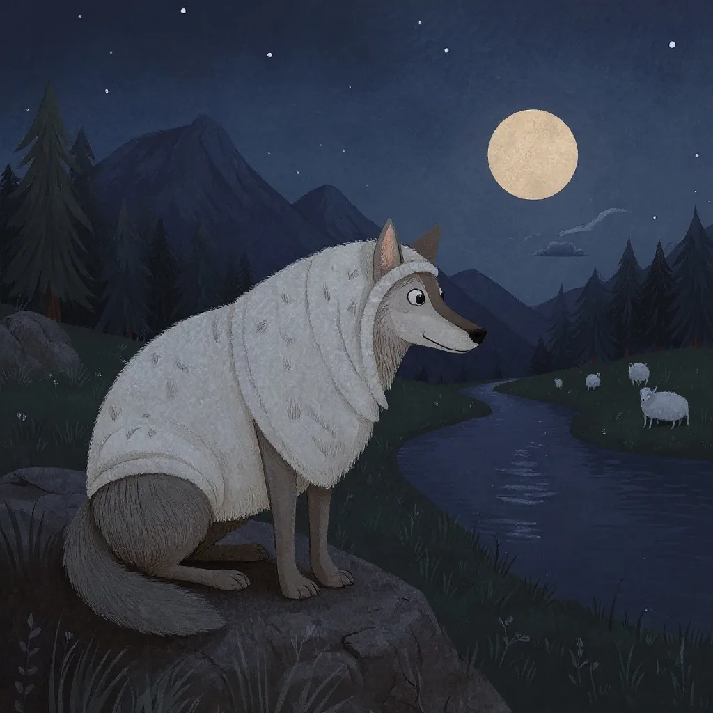 El invierno no quería marcharse, y el lobo adelgazaba cada día.