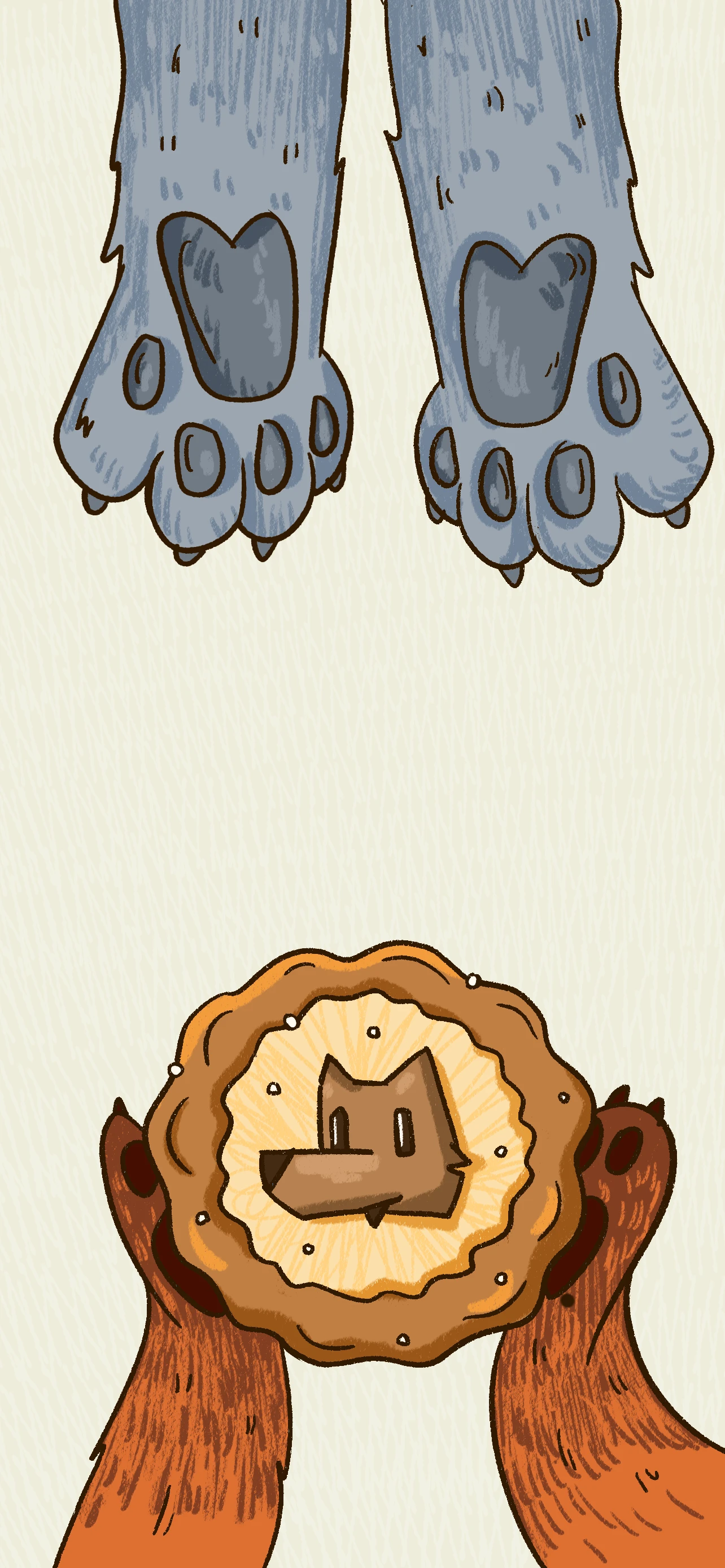 Fifi held out a warm cookie that smelled of cinnamon.